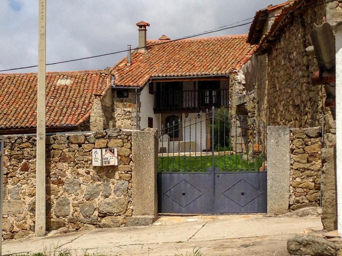 La Casa Del Abuelo Vendégház Hoyos del Espino Kültér fotó